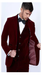 Men'S Burgundy ~ Wine ~ Maroon Suit