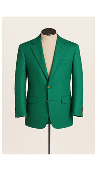Men'S Green Blazer On Sale Polyester