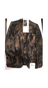Men'S Green Designer Fashion Dress Casual Blazer