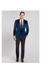Men'S Navy Blue Dinner Velvet Tuxedo Black Lapel Shawl Lapel