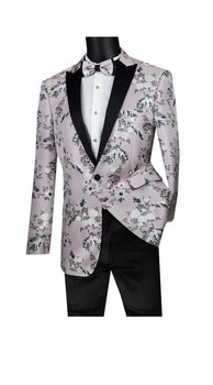 Men'S Suit 1 Button Sport Coat Pink Color