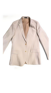 Men'S Two Buttons Cheap Priced Designer Fashion Dress Casual Blazer On Sale Linen Tan Blazer