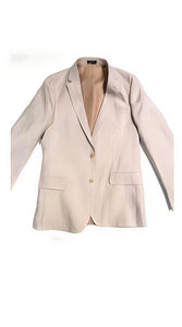 Men'S Two Buttons Cheap Priced Designer Fashion Dress Casual Blazer On Sale Linen Tan Blazer