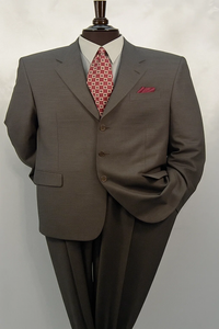 Men'S Charcoal Gray 100% Suit Available In 2 Or 3 Buttons Style Regular Classic Cut Men'S Dress Business Cheap Priced Business Suits Clearance Sale