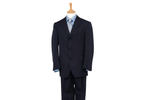 Men'S Dark Navy Blue Suit For Men Discount Dress 2/3/4 Button Cheap Priced Business - Wedding