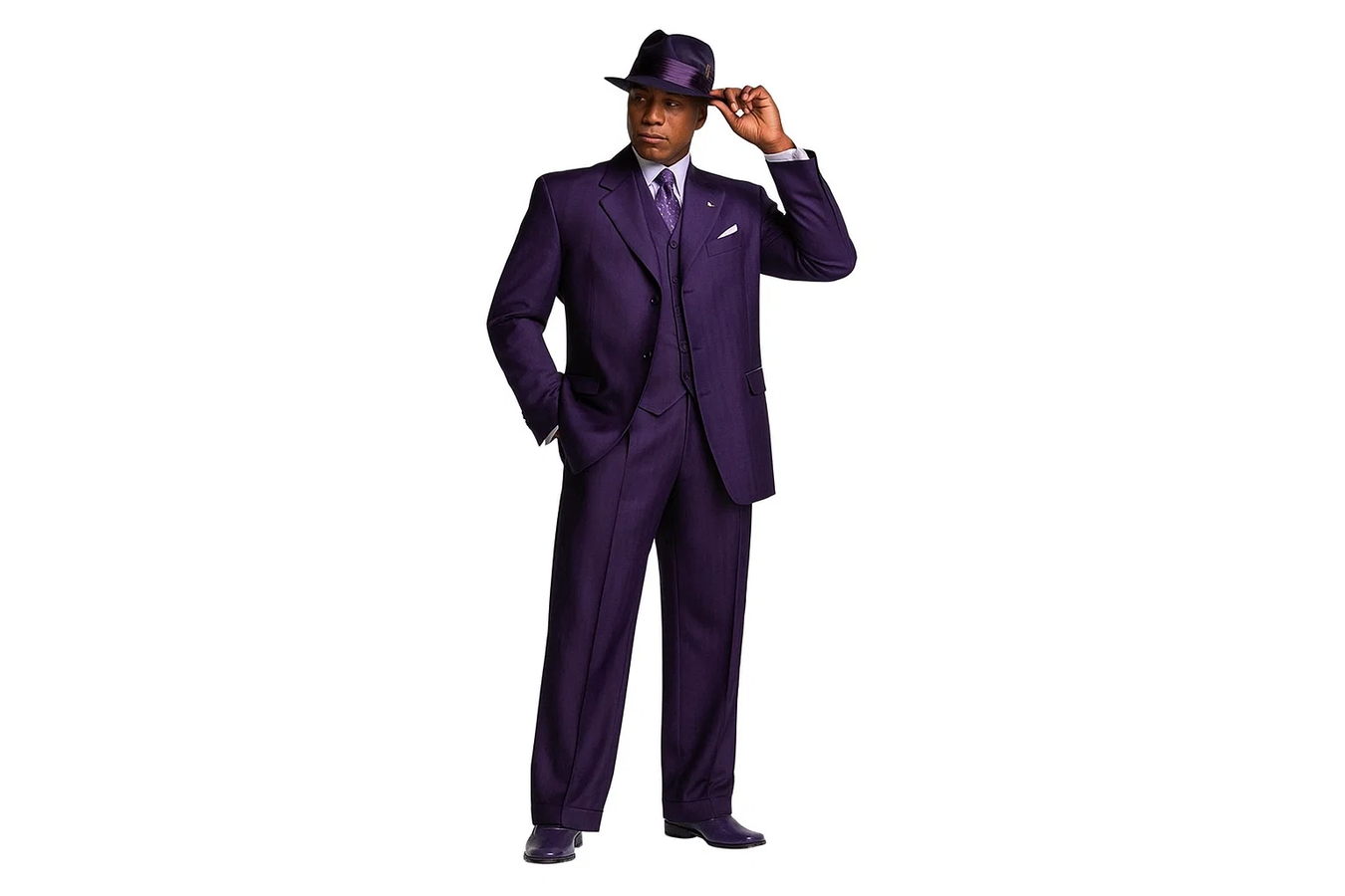 Midnight Purple Suit for Men