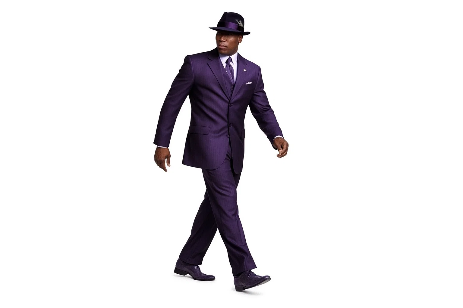 Beautiful Men'S Dark Purple Fashion Dress With Nice Cut Smooth Soft Fabric Affordable Cheap Priced Men'S Dress Suit For Sale - Image 9