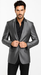 Men'S Gray Casual Cheap Priced Fashion Blazer Dress