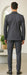 Men'S Gray Slim Fit 2 Button Suit Blazer
