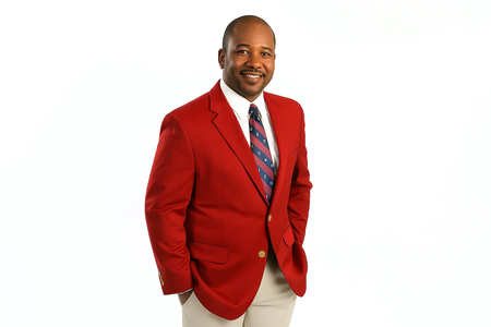 Travel Brass Buttons Cloth Men'S RED 2 Button Sport Coats / Cheap Priced Blazer Jacket For Men Excellent Quality