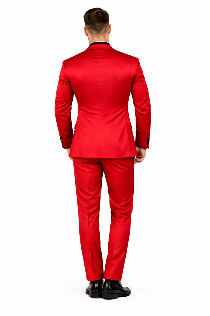Men'S Red Velvet Suit & Cheap Priced Men'S Blazer Jacket For Men Sport Coat + Pants
