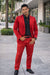 Men'S Red Velvet Suit & Cheap Priced Men'S Blazer Jacket For Men Sport Coat + Pants