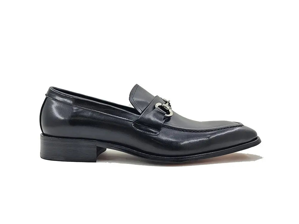 Men's Burnished Signature Buckle Loafer - Image 11