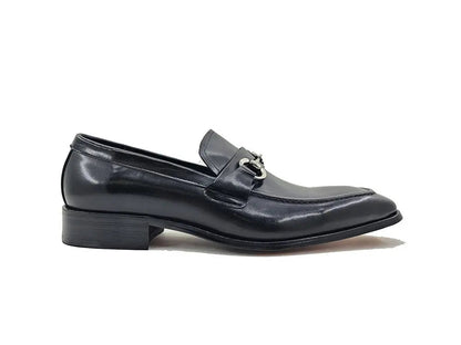 Men's Burnished Signature Buckle Loafer - Image 11