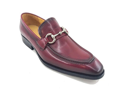 Men's Burnished Signature Buckle Loafer - Image 18