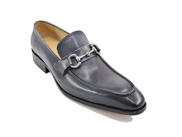 Men's Burnished Signature Buckle Loafer - Image 22