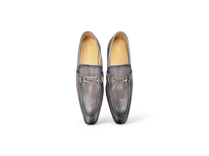 Men's Burnished Signature Buckle Loafer - Image 20
