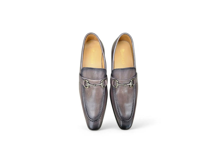 Men's Burnished Signature Buckle Loafer - Image 20