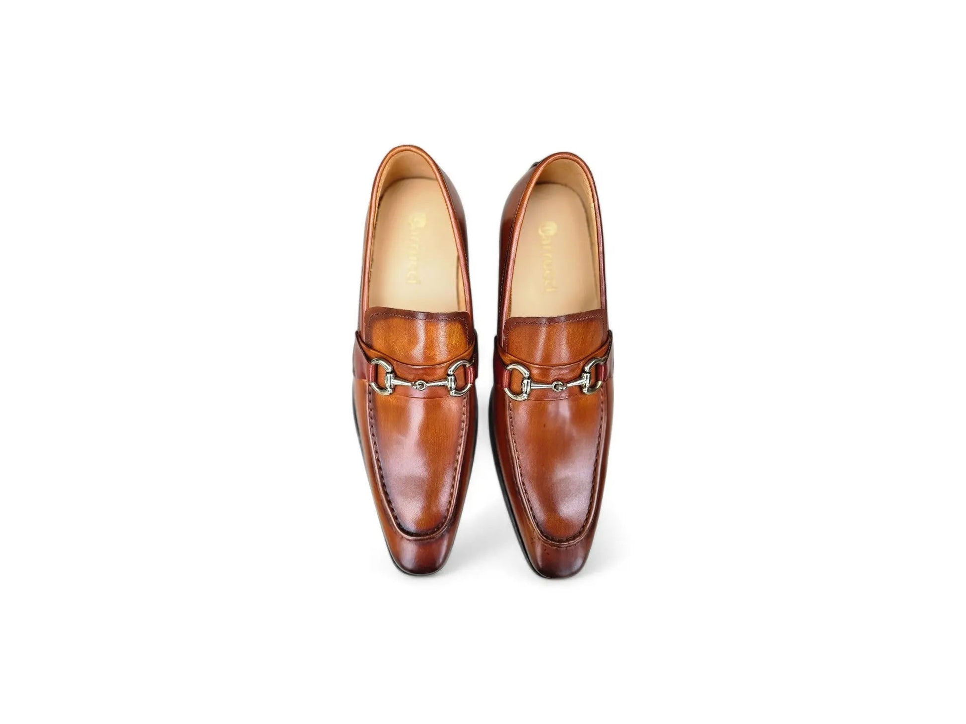 Men's Burnished Signature Buckle Loafer - Image 8