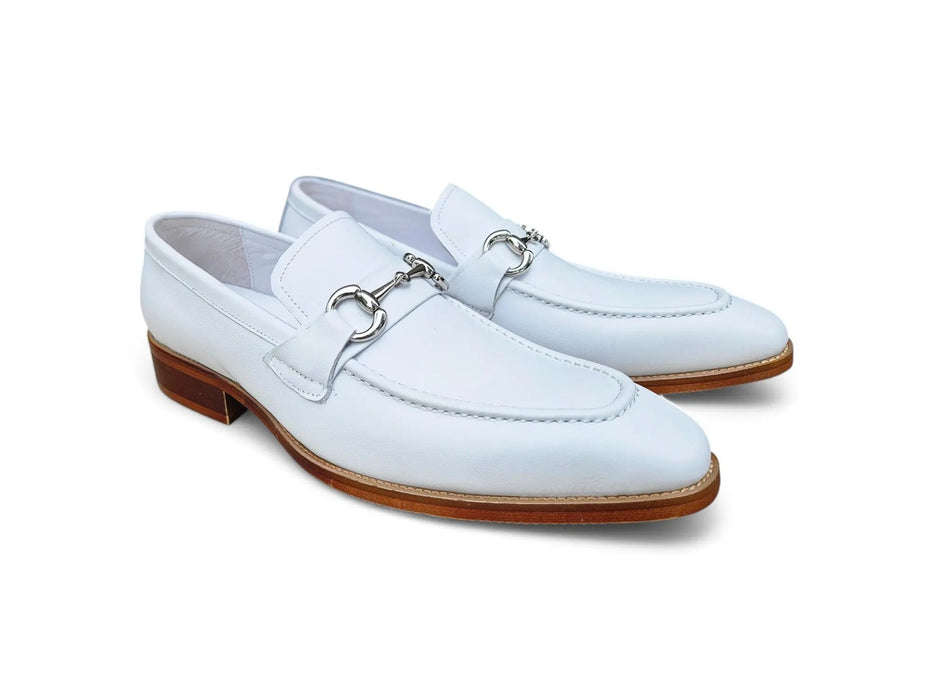 Men's Burnished Signature Buckle Loafer Carrucci