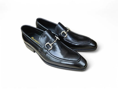 Men's Burnished Signature Buckle Loafer - Image 10