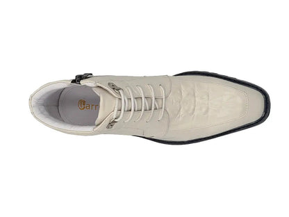 Men's Lace-up Boots Alligator Embossed - Image 9