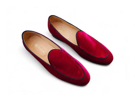 Men's Velvet Prom Shoe