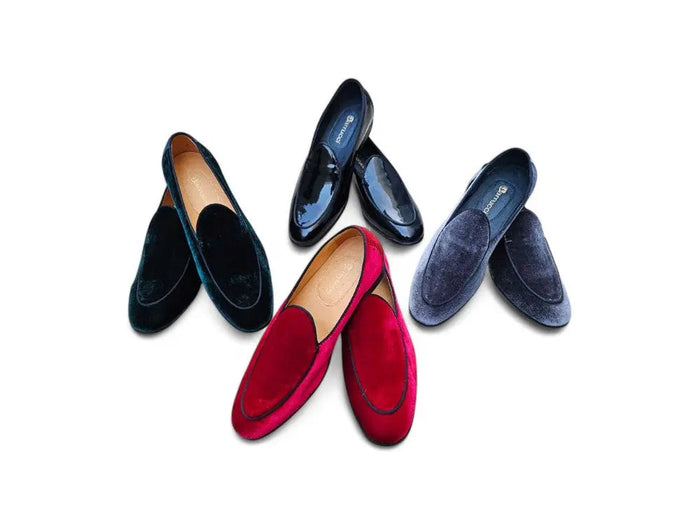 Men's Velvet Prom Shoe - Image 2