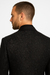 Men's 1 Button Slim Fit Satin Shawl Lapel Black Dinner Jacket