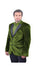 Men's 2 Button Olive Green Satin  Cheap Priced Designer Fashion Dress Casual Blazer On Sale Velvet Blazer