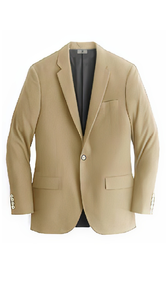 Men's Beige  Cashmere & Wool Blazer