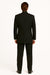 Men's Black Mandarin Collar Nehru Jacket