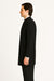 Men's Black Mandarin Collar Nehru Jacket