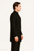 Men's Black Mandarin Collar Nehru Jacket