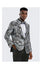 Men's Cheap Priced Fashion Big And Tall Plus Size Sport Coats Jackets Cheap Blazer Jacket Silver