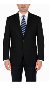 Men’s Classic Black 2 Button Blazer Suit Jacket
