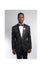 Men's Fashion Stage Blazer ~ Sport coat Black
