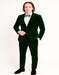 Men’s Emerald Green Velvet Suit – Slim Fit Tuxedo for Weddings, Prom, and Red Carpet Events