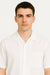 Men's Suit 100% Mens Linen Suit - Fabric Short sleeve shirt & pants – Snow WhiteWalking Leisure Suit