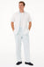 Men’s Sky Blue Two-Piece Short Sleeve Walking Suit Plus Matching Pants – Casual Summer Outfit