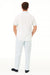 Men’s Sky Blue Two-Piece Short Sleeve Walking Suit Plus Matching Pants – Casual Summer Outfit