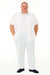 Men’s Sky Blue Two-Piece Short Sleeve Shirt and Pants Set – Casual Summer Outfit