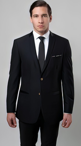 Men's Slim Fit Two Button   Suit