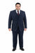Tiglio Italian Suit - Real Wool Fabric Super 150's Porto Slim Fit Suit & Vest, Pure Wool Suit in Color Navy