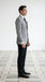 Men's 100% Luxurious Wool Sport Coat Black houndstooth checkered