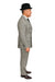 Harlem Nights Movie Clothing Outfit - 1920s Costume Party Mens Suits + Hat Shirt and Tie