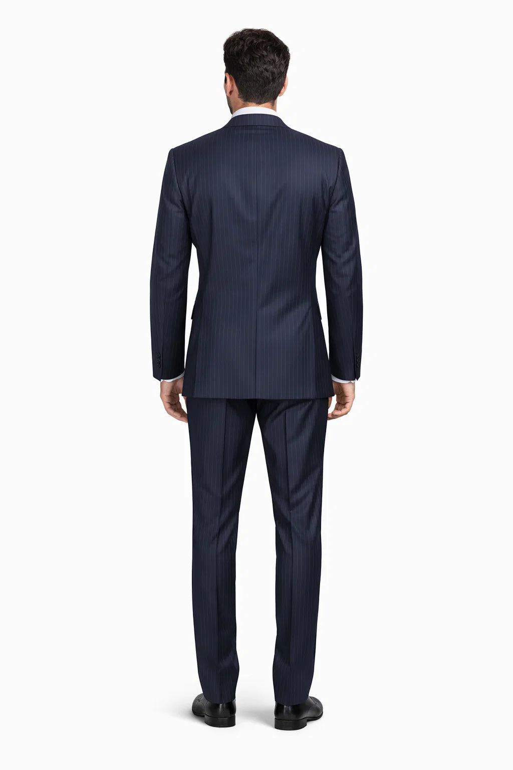 Men's 2 Button with Vest and Classic Pinstripe Suit