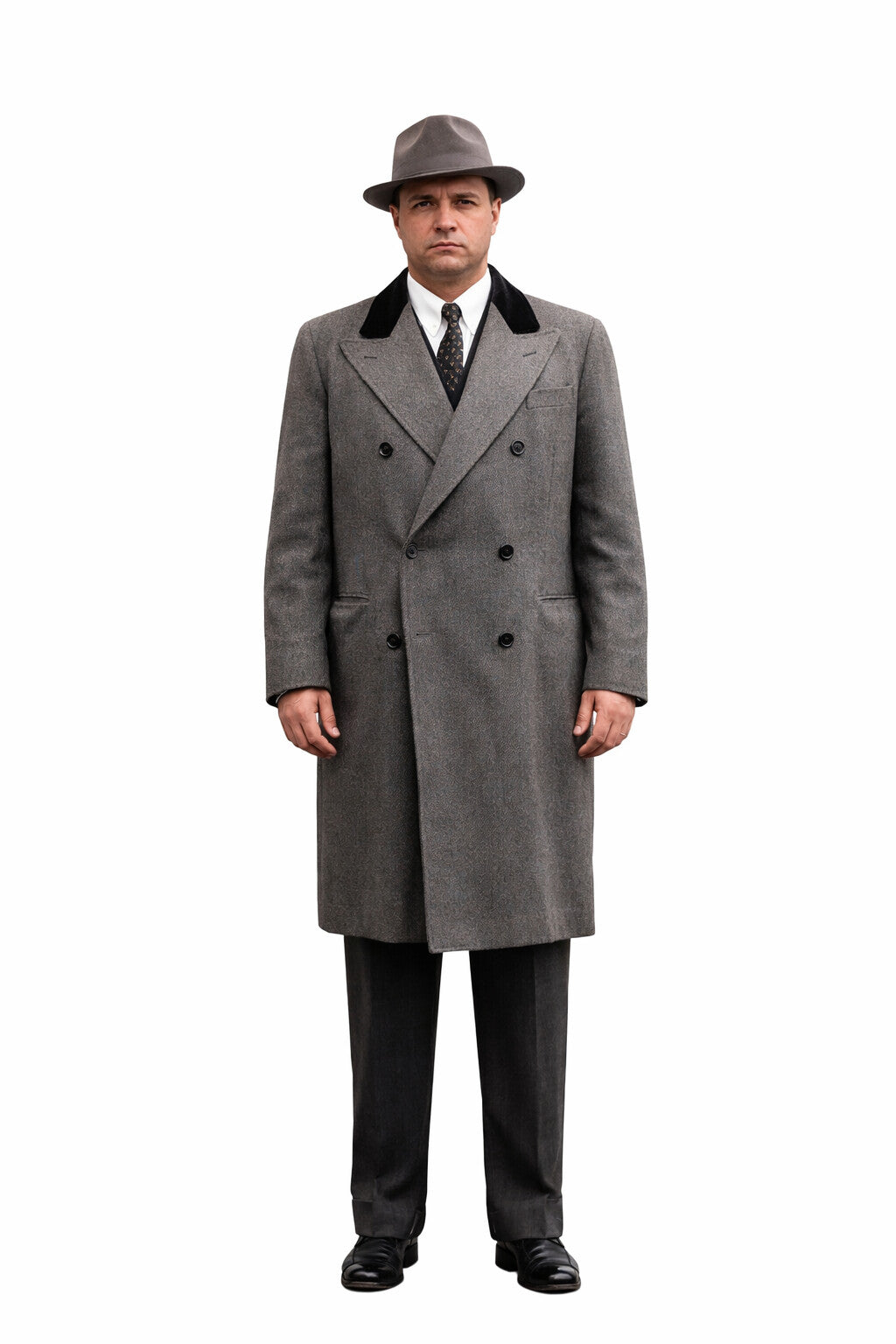 Men's Al Capone Overcoat