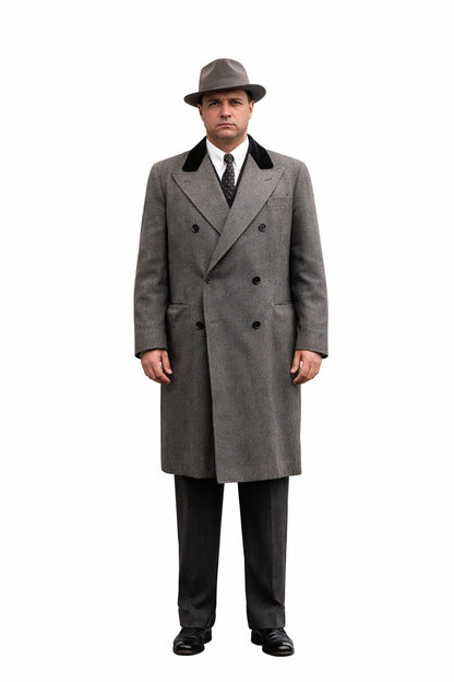 Men's Al Capone Overcoat