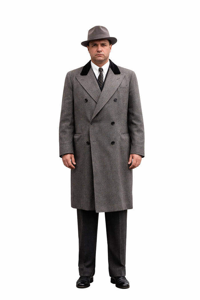 Men's Al Capone Overcoat